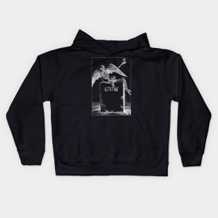 Astatine skeleton logo Kids Hoodie